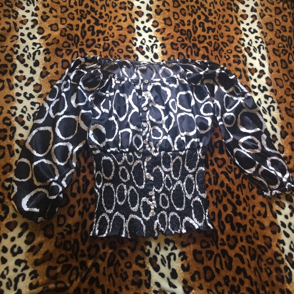 Circle blouse
